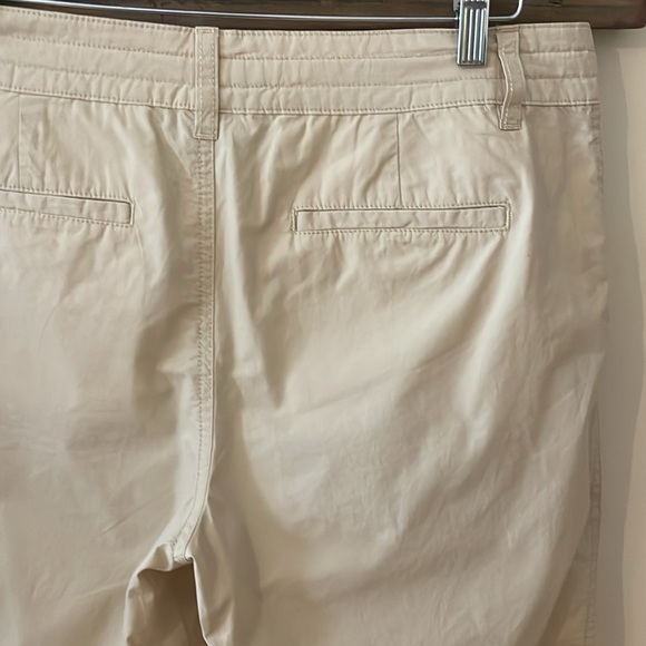 Lauren Ralph Lauren Light Cream Beige Khaki Straight Leg Ankle Pants Size 10 - Picture 11 of 15